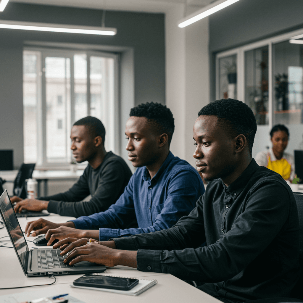 African tech professionals leading in AI economy