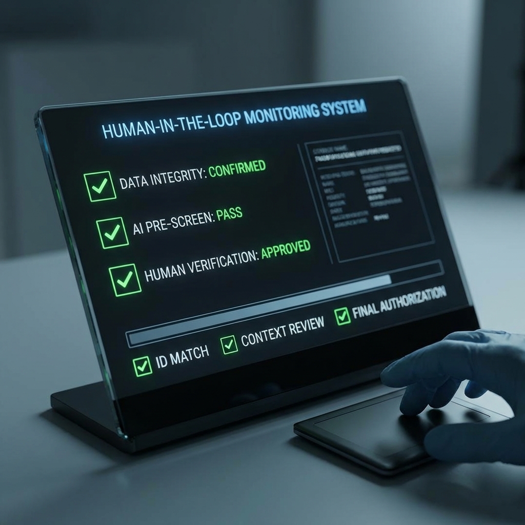 Structured verification checkpoints for quality and trust